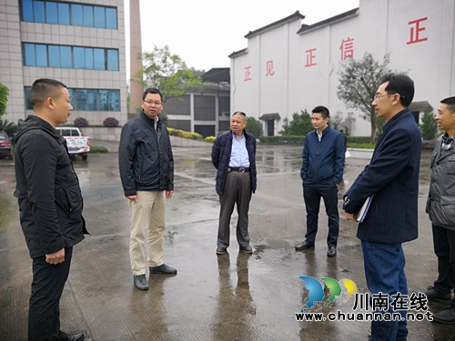 泸县立石镇开展企业环保及安全生产大检查(图1)