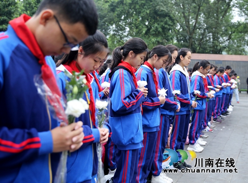 江阳区各界开展清明祭英烈主题活动(图4)