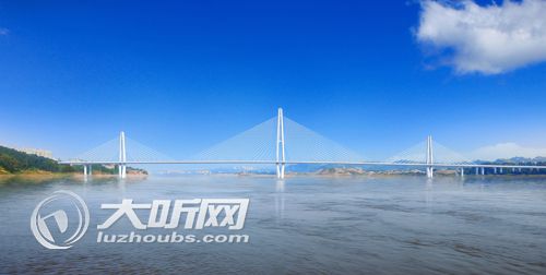 泸州长江六桥4号主墩围堰封底 预计2021年通车(图2) 泸州长江六桥4号主墩围堰封底 预计2021年通车(图2)