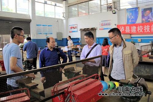 泸县建校承办泸州市2019年中职加工制造类专业教研联组活动(图3)