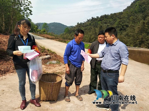 纳溪区棉花坡镇：人大代表活跃森林防火宣传路(图1)