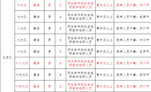 泸州高速交警招聘辅警&nbsp;月薪不低于3000元(图1)