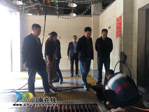 泸县副县长先泽平率队检查县城污水治理情况(图2)