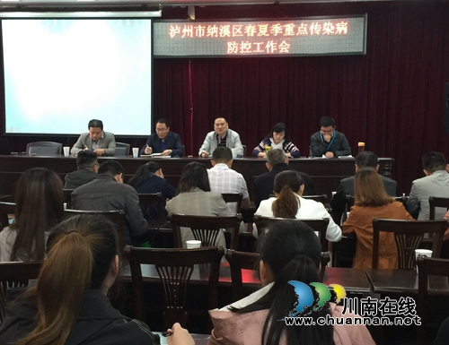 纳溪区召开2019年春夏季重点传染病防控工作会(图1)