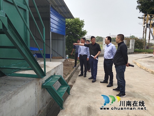 泸县县委副书记、泸州医药产业园党工委书记张学彬率队督导河长制工作(图2)