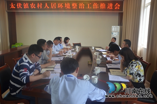 泸县太伏镇召开农村人居环境整治工作推进会(图1)