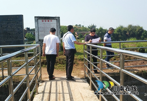 泸县水务系统交叉检查组到潮河镇开展汛前安全交叉检查(图2)