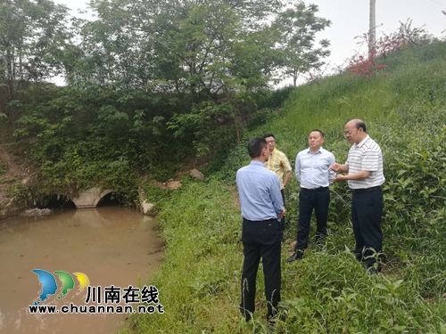 李云春率队调研玉带河水环境提升工程(图1)