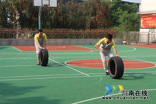 龙马潭区特殊教育学校举行春季师生校园运动会(图2)
