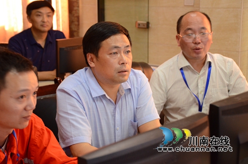 泸州市应急管理局突击检查威鑫煤业安全生产工作(图1)