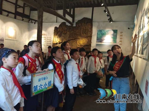 纳溪区棉花坡镇中心小学开展“红色之旅”研学活动(图2)