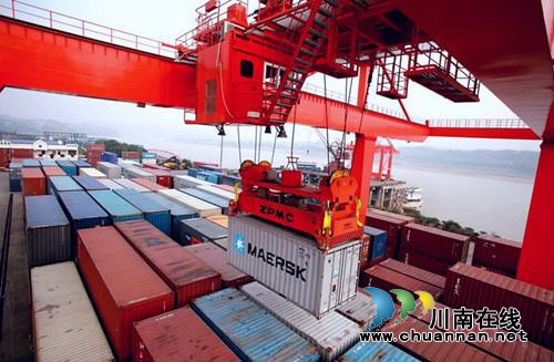 泸州港获中国港口海铁联运超3万标箱码头称号(图1)