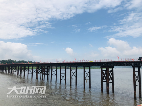 泸州长江六桥北连接线6月底功能性通车(图3)