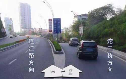 今日起&nbsp;泸州忠山隧道这个路口半幅通行(图1)
