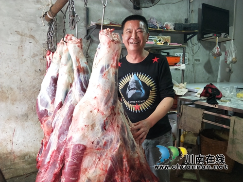 泸县立石：“牛肉大王”创业致富不忘乡亲(图1)