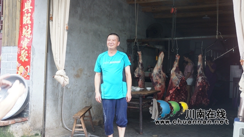 泸县立石：“牛肉大王”创业致富不忘乡亲(图2)