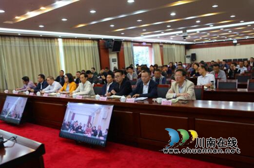 泸州市地质灾害防治与救援工作电视电话会召开(图2)