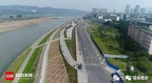 竹岛种竹长江披绿 宜宾江安“双修”扮靓城市(图1) 竹岛种竹长江披绿 宜宾江安“双修”扮靓城市(图1)