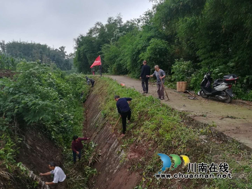 龙马潭区特兴街道：开展环境卫生大整治，助推美丽新村建设(图2)