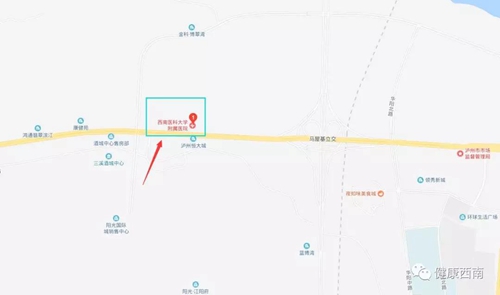 西南医大附院康健中心院区最全交通攻略出炉(图2)
