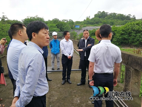 薛学深带队督查泸县城市生活垃圾填埋场安全工作(图1)