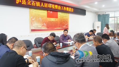 泸县立石镇召开农村人居环境整治工作推进会(图1)