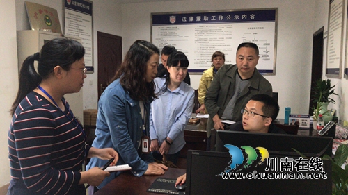 省司法厅社区矫正管理局率队到泸县调研督导工作(图1)