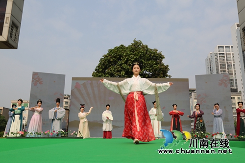 国风宋服&nbsp;荣耀归来&nbsp;泸县举办国际博物馆日活动(图7)