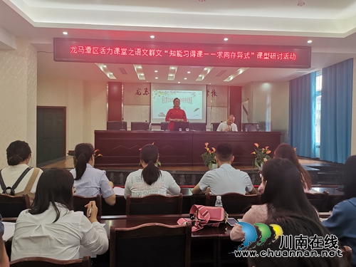 龙马潭区2019年春期群文读写“精准结对”第六组研培活动在双加中心学校圆满举行(图2)