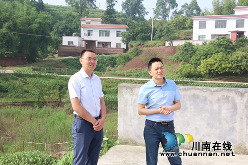张福荣到泸县潮河镇督导河长制、民宗、脱贫攻坚工作(图3)