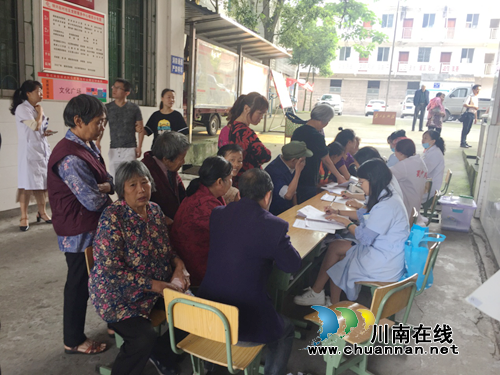 龙马潭区特兴街道：免费体检进社区&nbsp;贴心服务暖人心(图2)