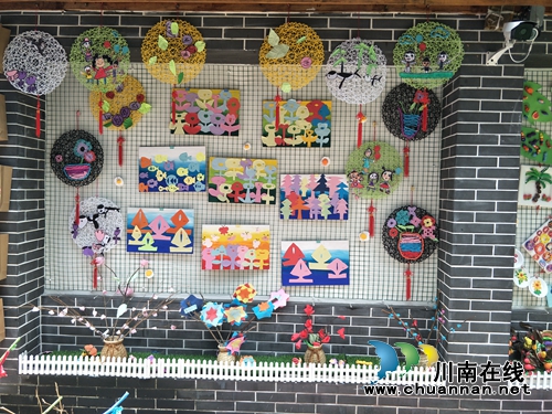 龙马潭区小市幼儿园举行民间手工艺作品展示(图3)