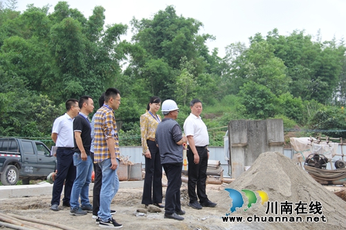 泸县县委常委、县委办主任杨双全到云龙镇督导空港特色镇二期项目建设工作(图1) 泸县县委常委、县委办主任杨双全到云龙镇督导空港特色镇二期项目建设工作(图1)