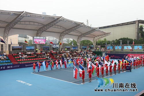 泸州国际网球公开赛开幕(图1)