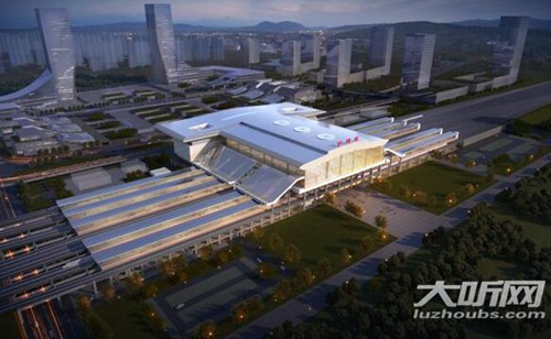 泸州高铁站场基础施工拉开帷幕&nbsp;进入地下爆破(图1)