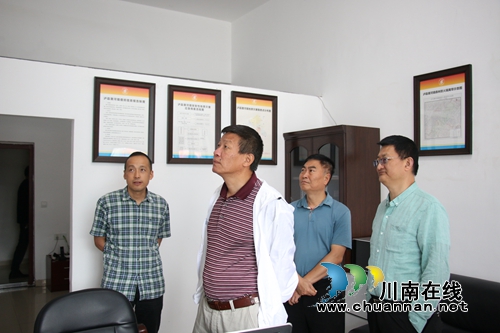 省应急管理厅到泸县潮河镇调研应急管理工作(图2)