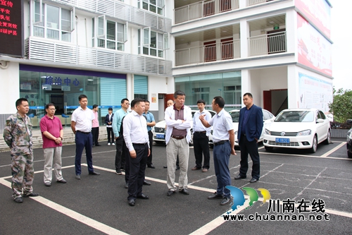 省应急管理厅到泸县潮河镇调研应急管理工作(图3)