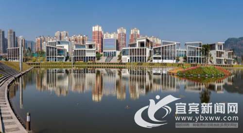 投资2.55亿&nbsp;宜宾打造白沙湖水街商旅文化项目(图1)