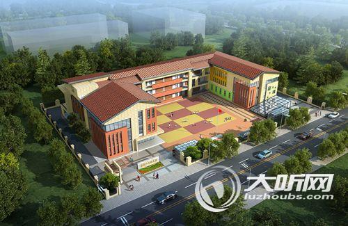 泸州沙茜幼儿园主体完工&nbsp;明年投用(图1)