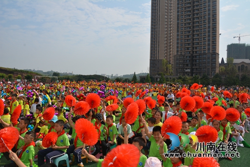 龙马潭区玉带河学校举行校园文化艺术节(图3)