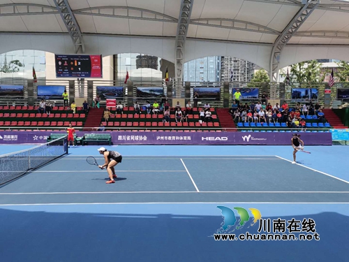 泸州网球公开赛：男双女双打决赛结束(图1)