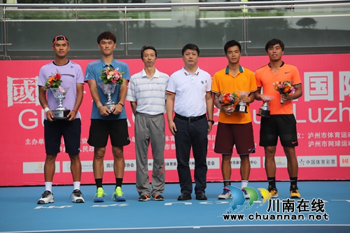 泸州网球公开赛：男双女双打决赛结束(图3)