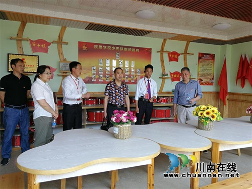 ***龙马潭区教师进修学校党支部开展固定党活动(图2)