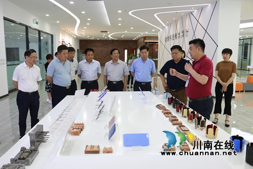 河南漯河人大副主任到泸州高新区考察调研(图1)
