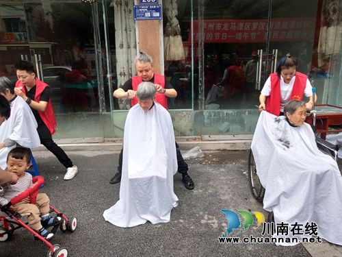 龙马潭区罗汉街道临港社区开展“我们的节日—端午节”惠民志愿服务活动(图2)