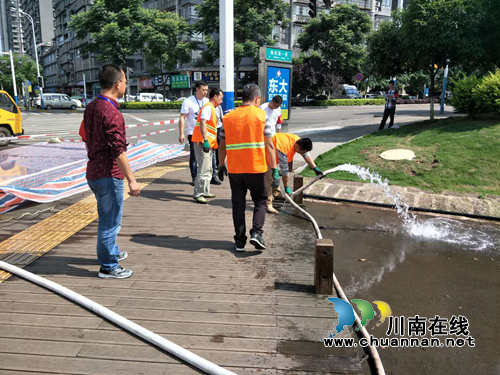 龙马潭区综合行政执法局：加强防汛演练&nbsp;提高应急处突能力(图4)