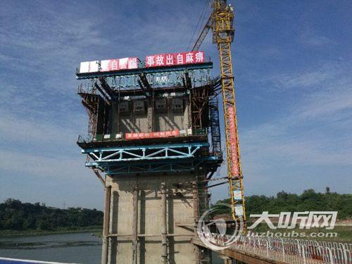 海潮大桥或年底通车&nbsp;泸县融入主城区再进一步(图3)