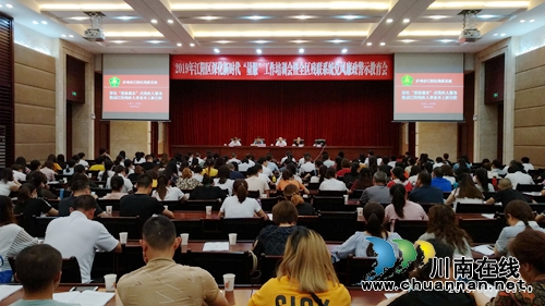 江阳区召开2019年深化新时代“量体裁衣”式残疾人服务工作培训会(图1)