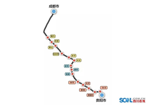 成贵铁路乐山至宜宾段6月15日开通运营(图2)