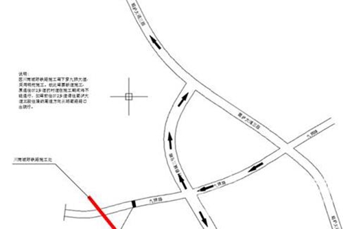 川南城际铁路九狮路框架桥将开工&nbsp;交通管制1年(图1)